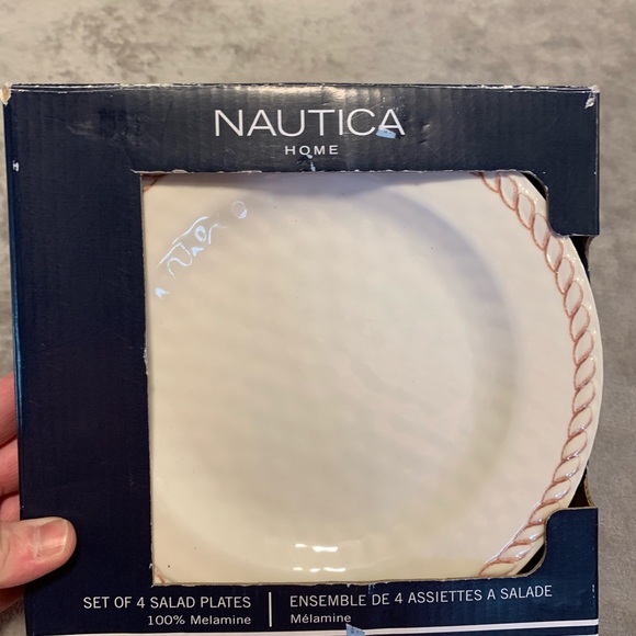 Nautica Dining Nwt Nautica Salad Plates Set Of 4 Poshmark